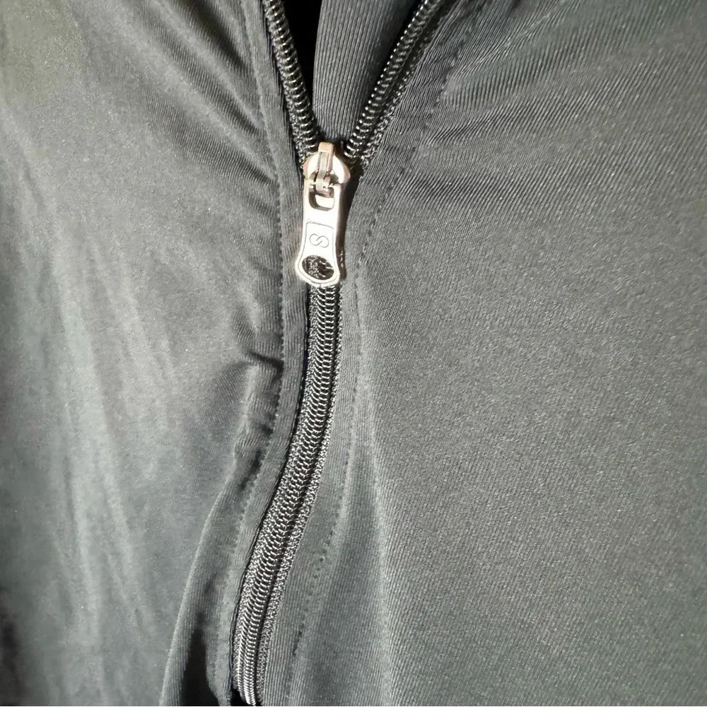 Calia Cinched Sides Quarter Zip Pullover Size XL - Picture 4 of 8